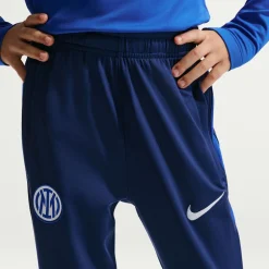 Nike Inter Milan Strike Trainingsbroek 2026-2027 Kids Donkerblauw Wit