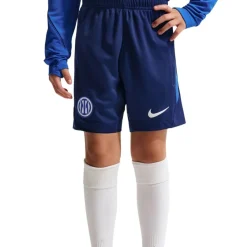 Nike Inter Milan Strike Trainingsbroekje 2026-2027 Kids Donkerblauw Wit
