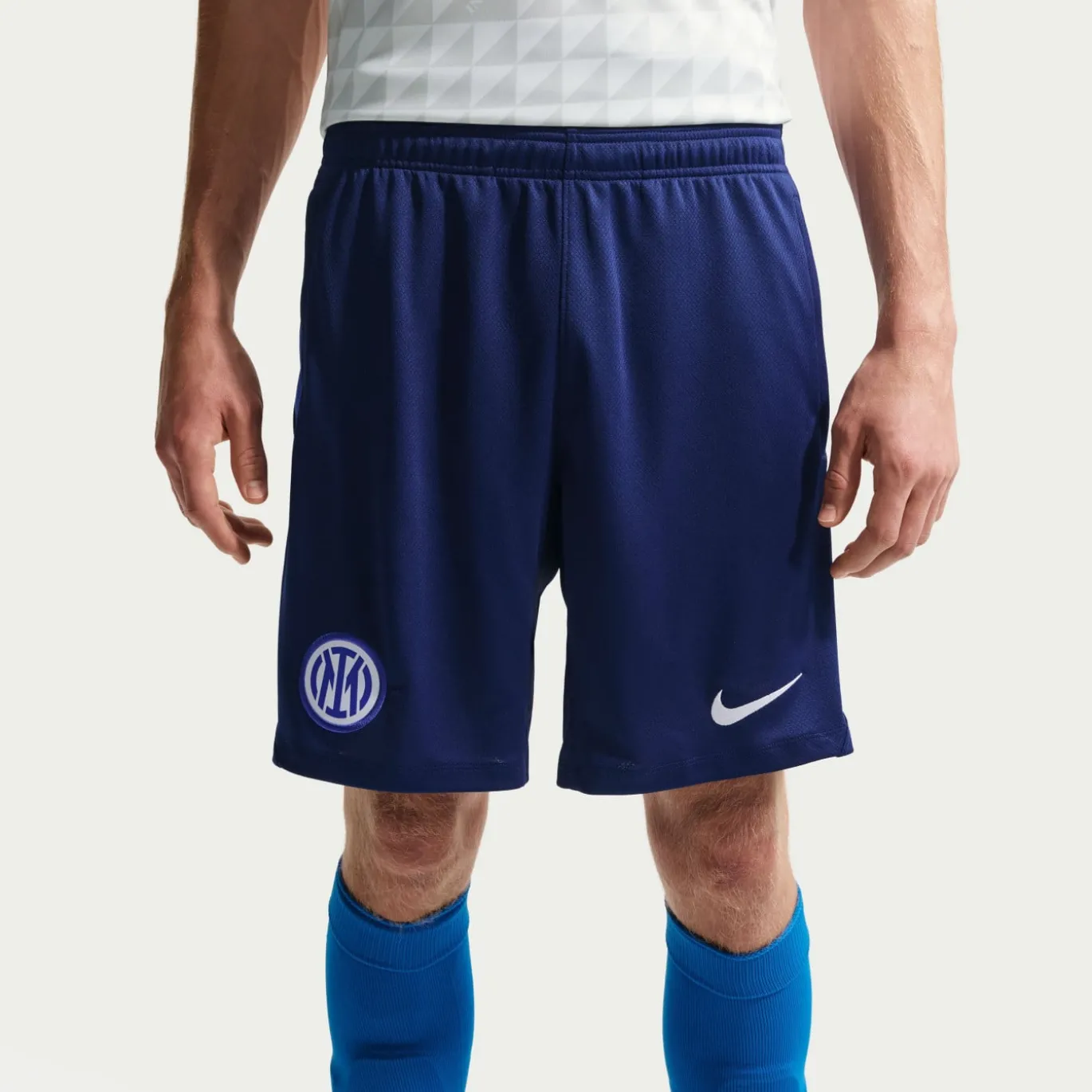 Nike Inter Milan Strike Trainingsbroekje 2026-2027 Donkerblauw Wit