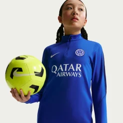 Nike Inter Milan Strike Trainingspak 1/4-Zip 2026-2027 Kids Blauw Donkerblauw Wit