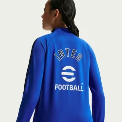Nike Inter Milan Strike Trainingspak 1/4-Zip 2026-2027 Kids Blauw Donkerblauw Wit