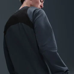 Nike Inter Milan Total 90 Trainingstrui 2025-2026 Donkerblauw Oranjeroze