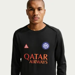 Nike Inter Milan x ACG Academy Pro Pre-Match Trainingstrui Zwart Oranje Wit