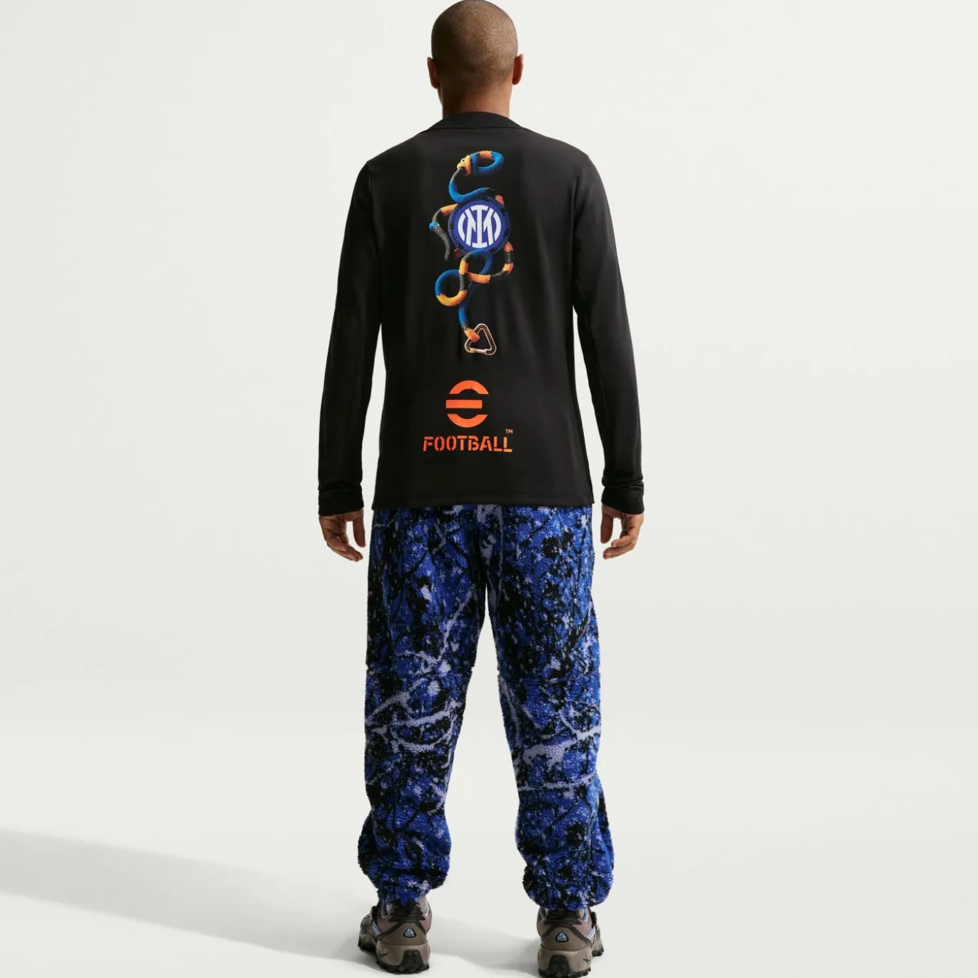 Nike Inter Milan x ACG Academy Pro Pre-Match Trainingstrui Zwart Oranje Wit