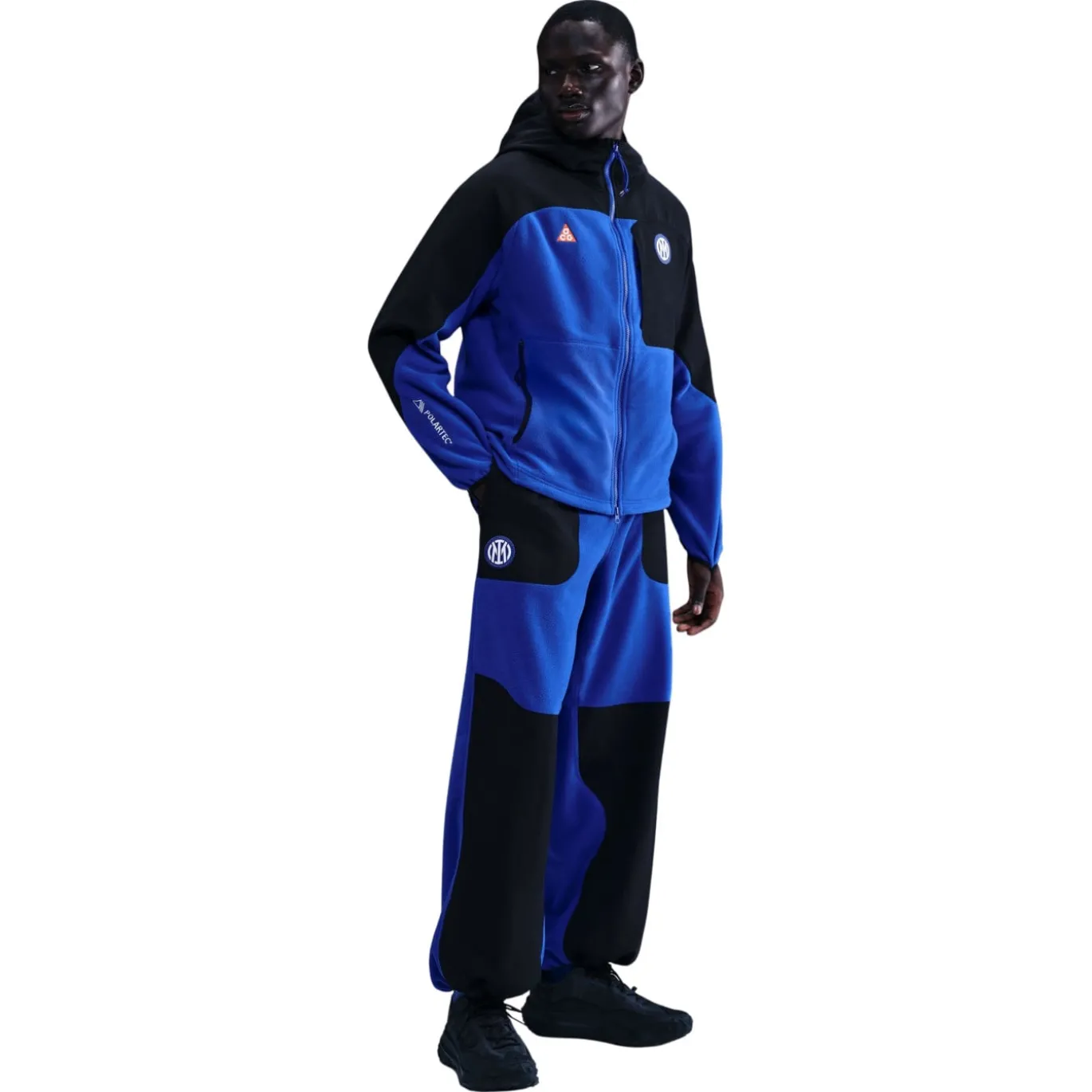 Nike Inter Milan x ACG Wolf Tree Trainingspak Hooded 2025-2026 Donkerblauw Zwart Oranje