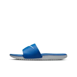 Nike Kawa Slippers Kids Blauw Wit
