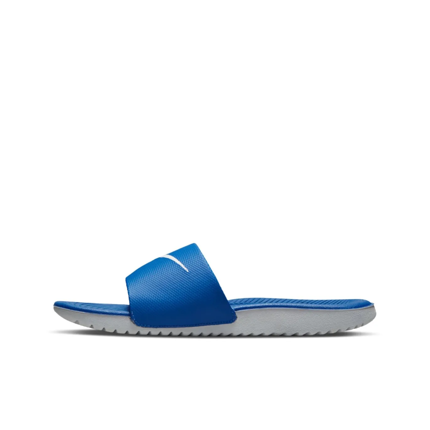 Nike Kawa Slippers Kids Blauw Wit
