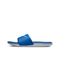 Nike Kawa Slippers Kids Blauw Wit