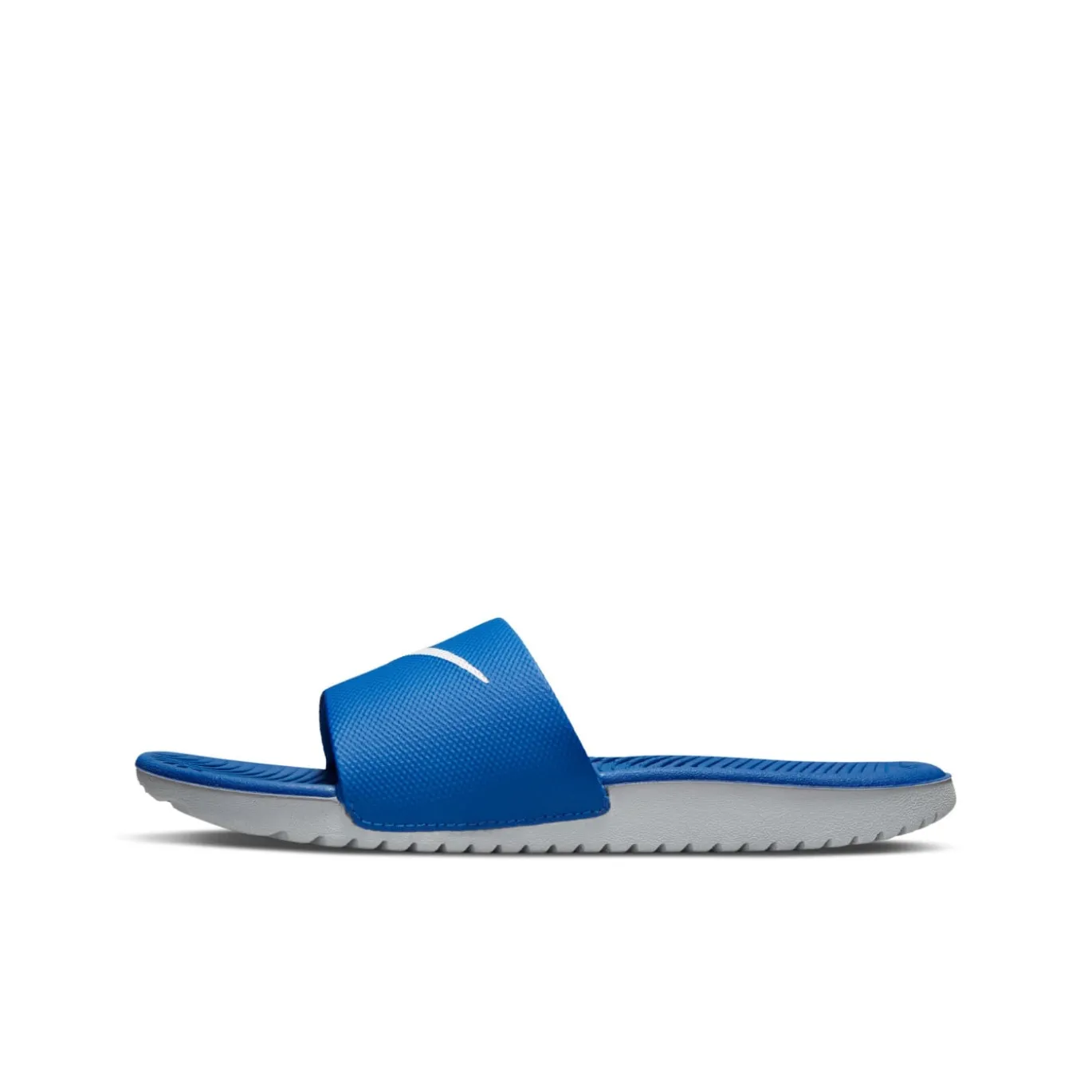 Nike Kawa Slippers Kids Blauw Wit