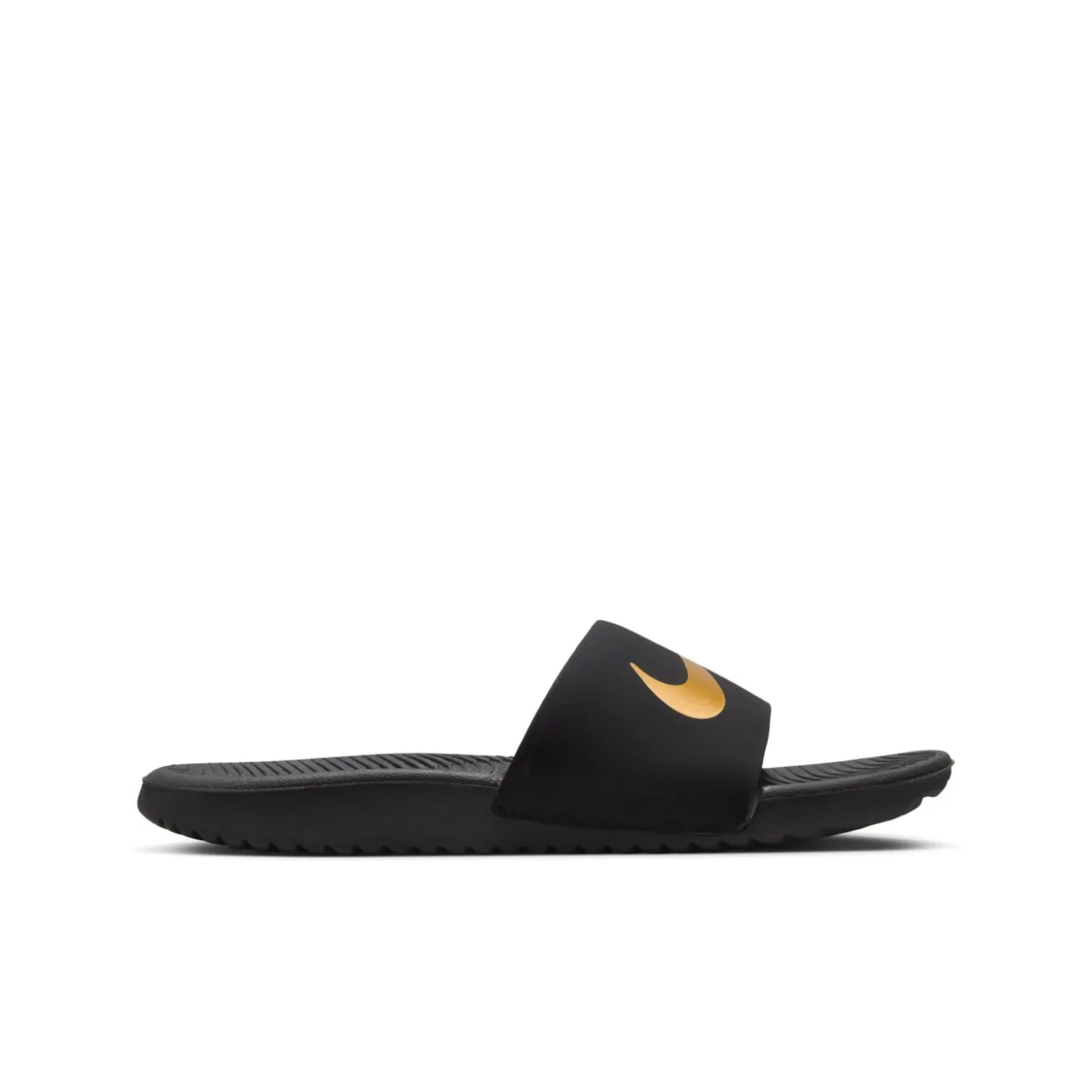 Nike Kawa Slippers Kids Zwart Goud