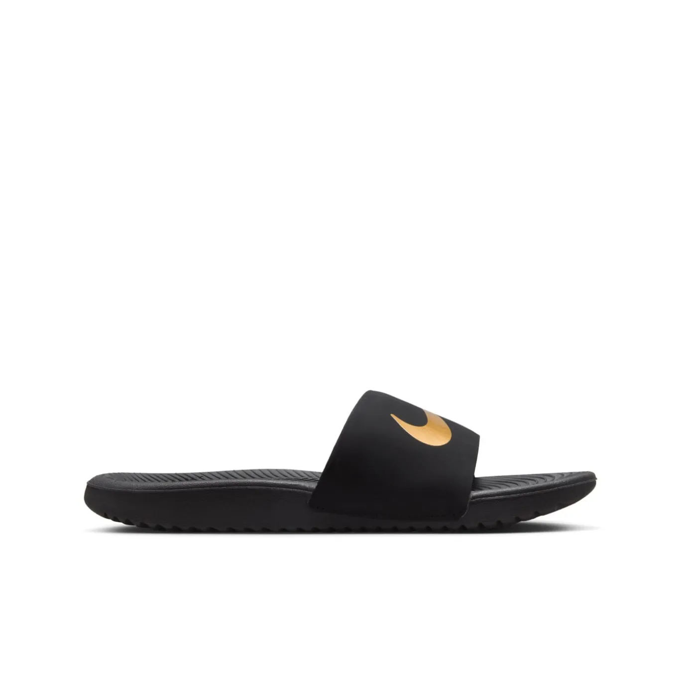 Nike Kawa Slippers Kids Zwart Goud