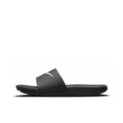 Nike Kawa Slippers Kids Zwart Wit