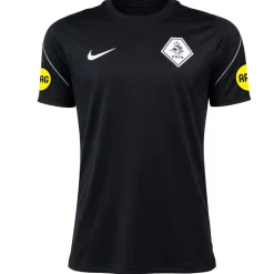 Nike KNVB ARAG Scheidsrechters Trainingsshirt 2026-2028 Zwart Wit