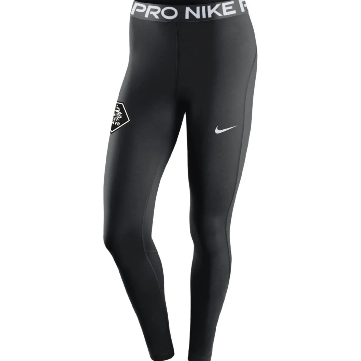 Nike KNVB Pro Sportlegging Dames Zwart Wit