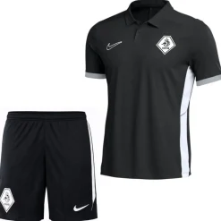 Nike KNVB Scheidsrechters Polo Trainingsset 2026-2028 Zwart Wit
