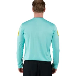 Nike KNVB Scheidsrechtersshirt Lange Mouwen 2024-2026 Turquoise Zwart