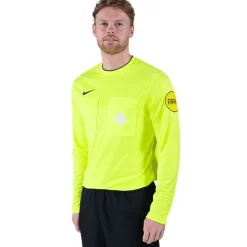 Nike KNVB Scheidsrechtersshirt Lange Mouwen 2024-2026 Neongeel