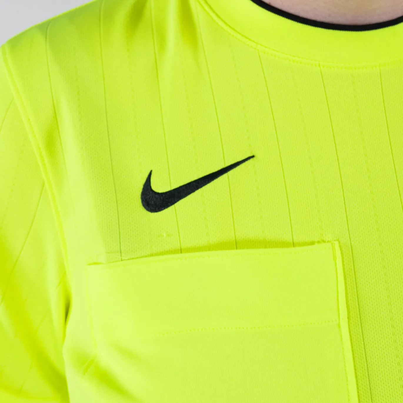 Nike KNVB Scheidsrechtersshirt Lange Mouwen 2024-2026 Neongeel