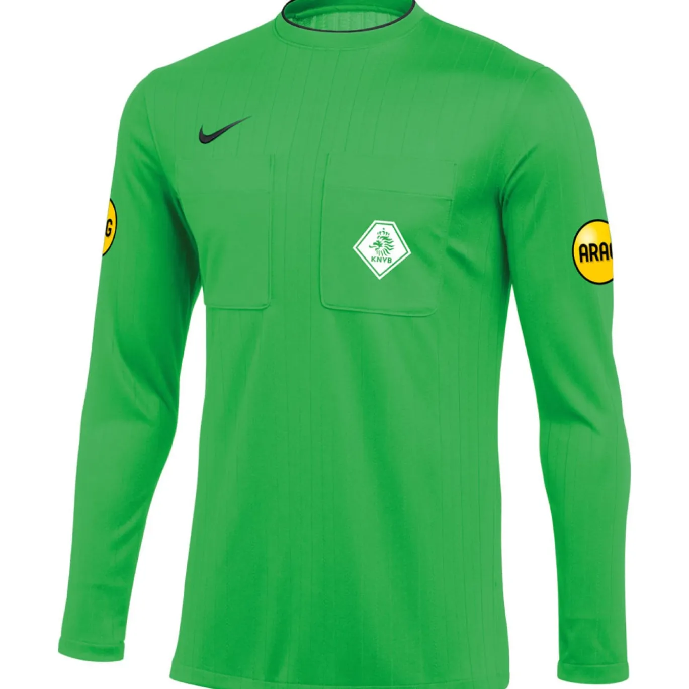 Nike KNVB Scheidsrechtersshirt Lange Mouwen 2022-2024 Groen