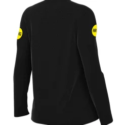 Nike KNVB Scheidsrechtersshirt 2024-2026 Lange Mouwen Dames Zwart Wit