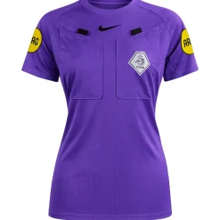 Nike KNVB Scheidsrechtersshirt 2026-2028 Dames Paars Zwart