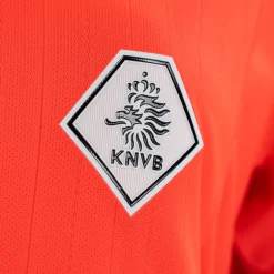 Nike KNVB Scheidsrechtersshirt 2026-2028 Lange Mouwen Dames Felrood Zwart