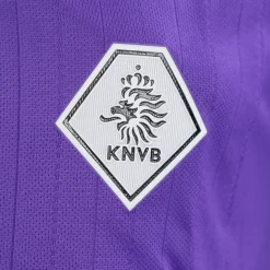 Nike KNVB Scheidsrechtersshirt 2026-2028 Lange Mouwen Paars Zwart