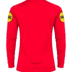 Nike KNVB Scheidsrechtersshirt 2026-2028 Lange Mouwen Felrood Zwart