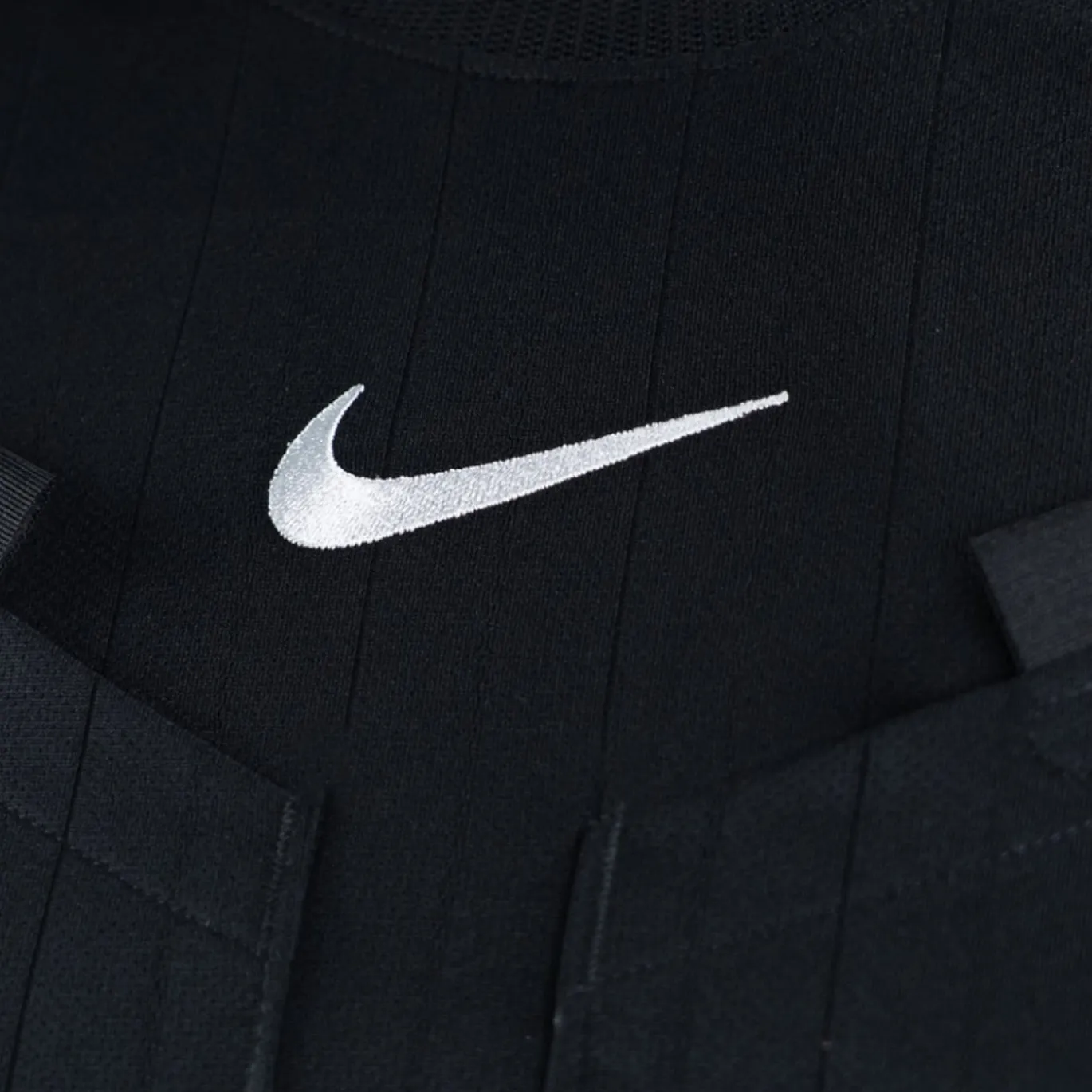 Nike KNVB Scheidsrechtersshirt 2026-2028 Lange Mouwen Zwart Wit