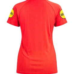 Nike KNVB Scheidsrechterstenue 2026-2028 Dames Felrood Zwart
