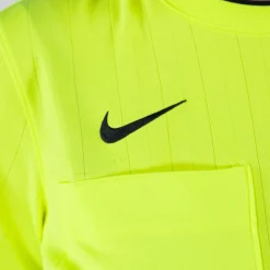 Nike KNVB Scheidsrechterstenue Lange Mouwen 2024-2026 Dames Neongeel Zwart