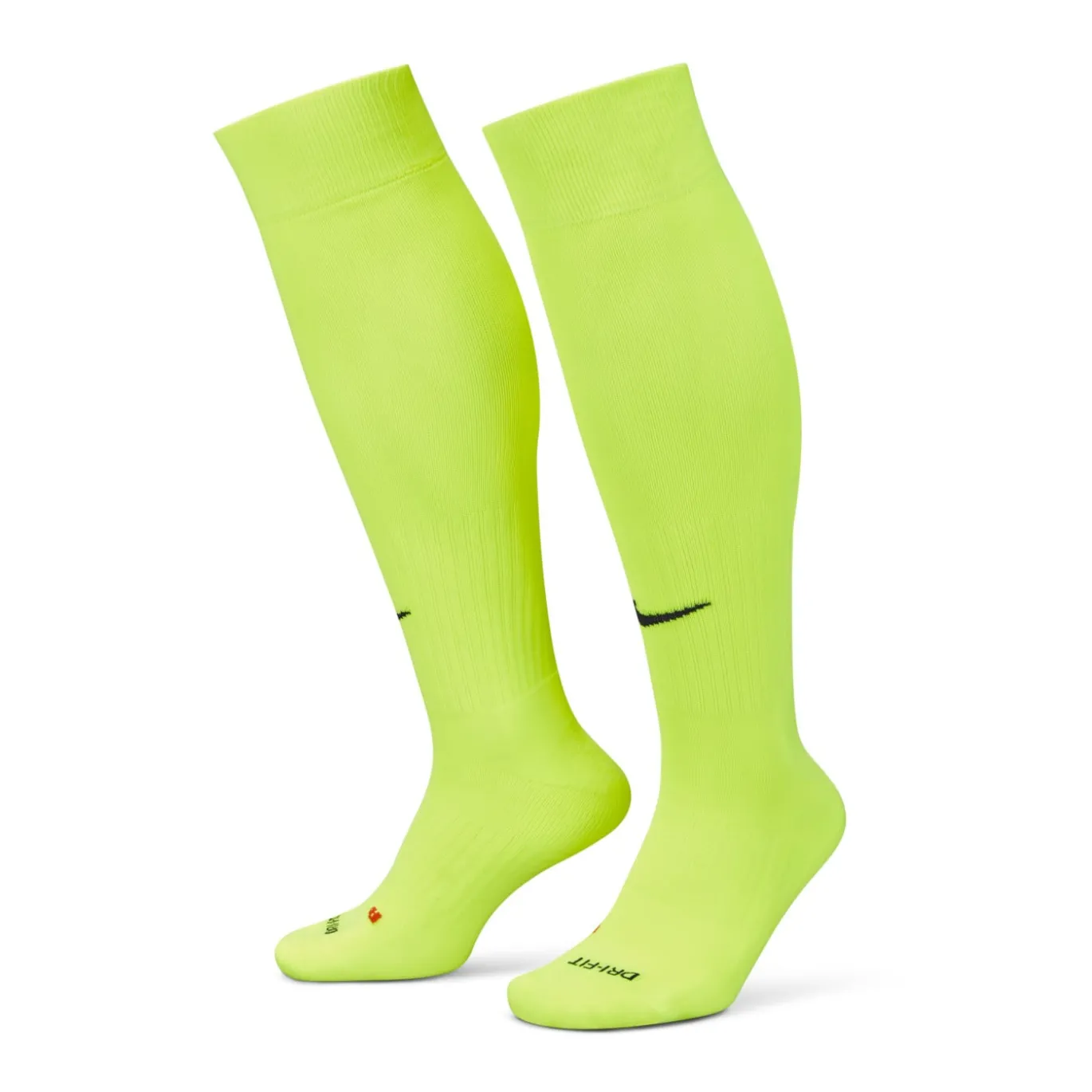 Nike KNVB Scheidsrechterstenue 2026-2028 Lange Mouwen Neon Geel Zwart