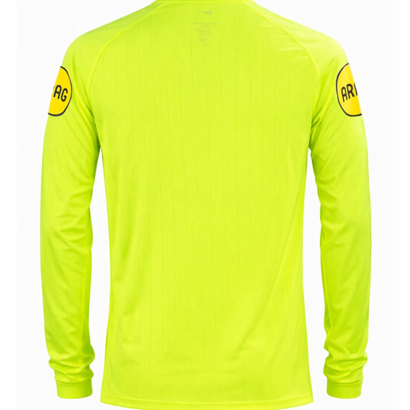 Nike KNVB Scheidsrechterstenue 2026-2028 Lange Mouwen Neon Geel Zwart