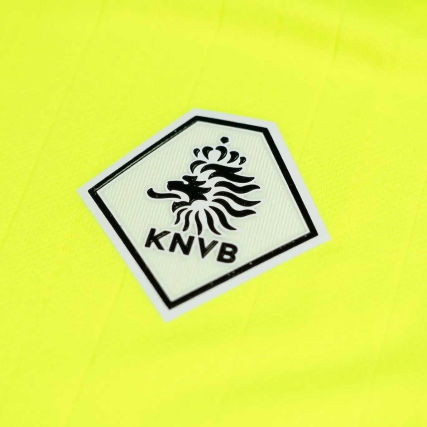 Nike KNVB Scheidsrechterstenue 2026-2028 Lange Mouwen Neon Geel Zwart