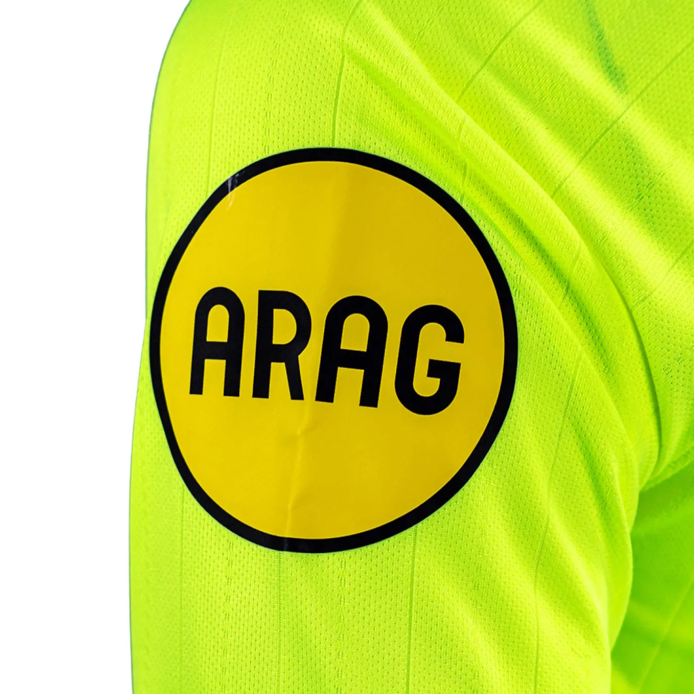 Nike KNVB Scheidsrechterstenue 2026-2028 Lange Mouwen Neon Geel Zwart