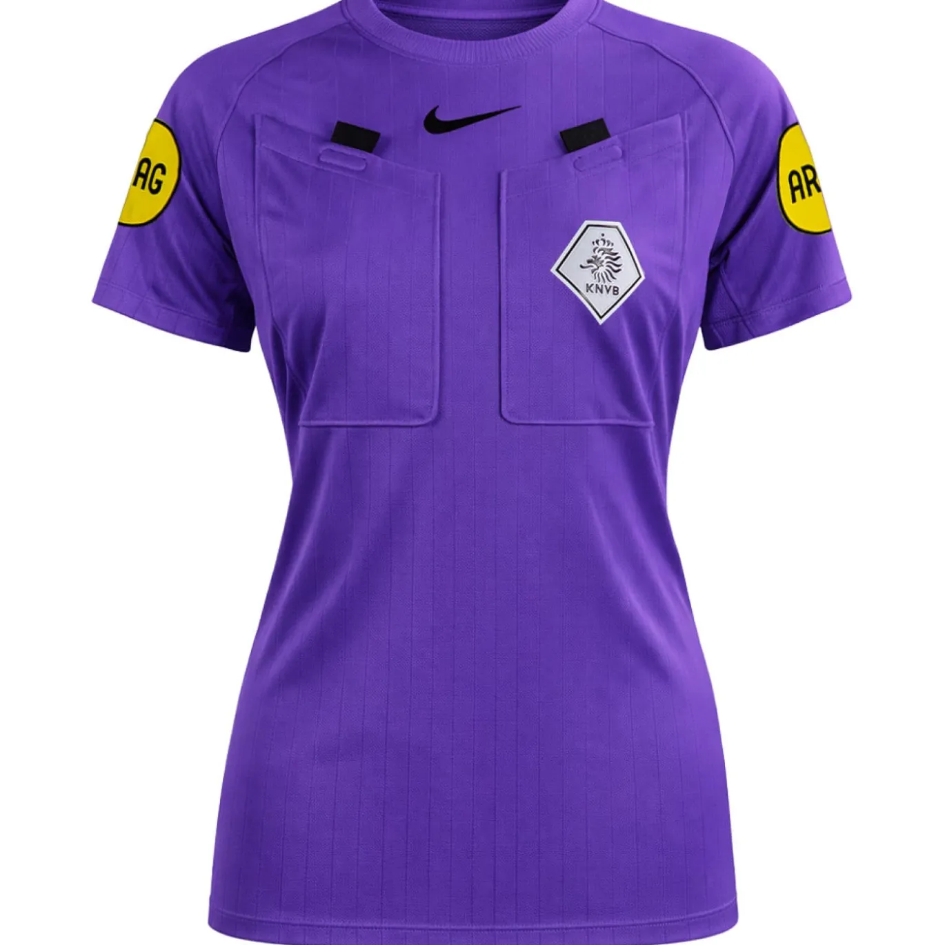 Nike KNVB Scheidsrechterstenue 2026-2028 Dames Paars Zwart