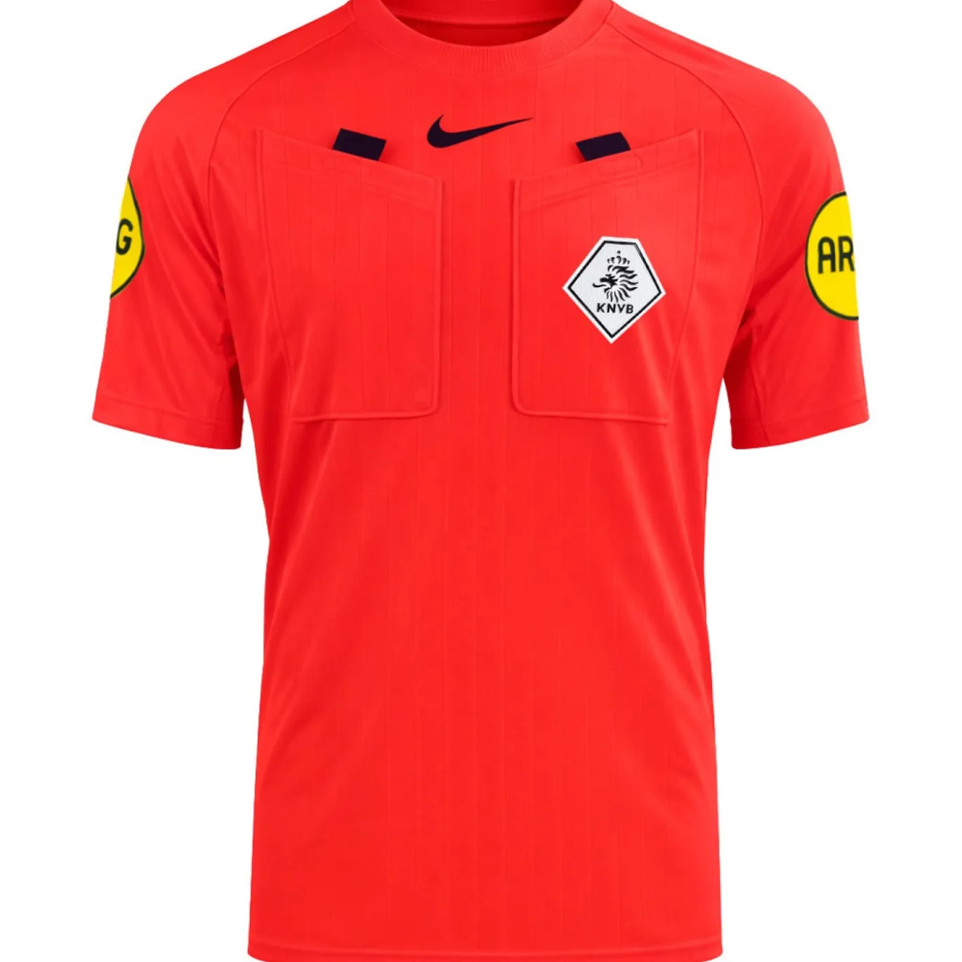 Nike KNVB Scheidsrechterstenue 2026-2028 Felrood Zwart