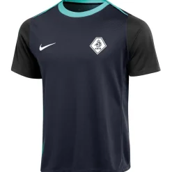 Nike KNVB Scheidsrechters Trainingsshirt 2024-2026 Donkerblauw Turquoise