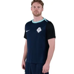 Nike KNVB Scheidsrechters Trainingsshirt 2024-2026 Donkerblauw Turquoise
