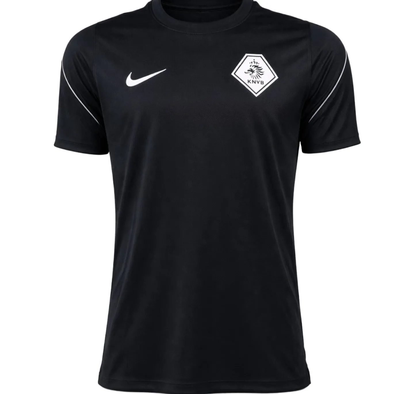 Nike KNVB Scheidsrechters Trainingsshirt 2026-2028 Zwart Wit