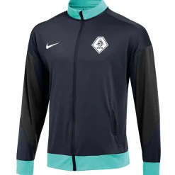 Nike KNVB Scheidsrechters Trainingsjack 2024-2026 Donkerblauw Turquoise