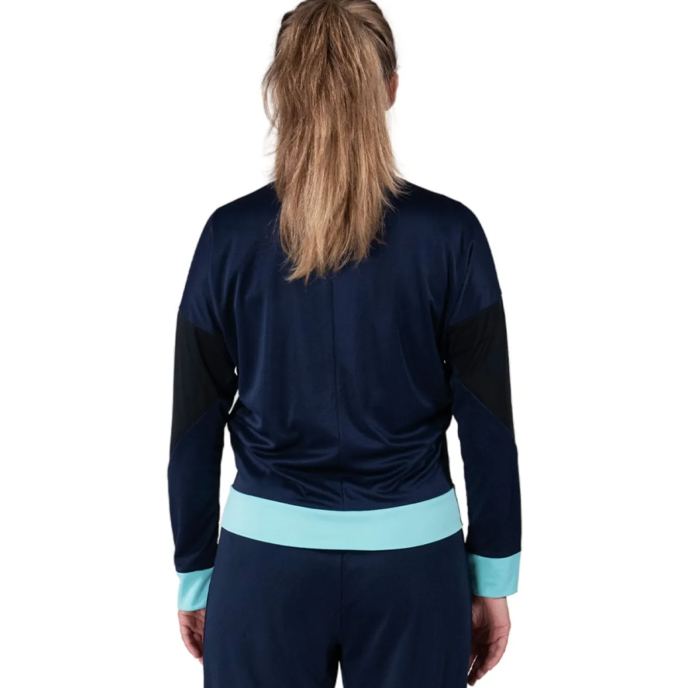 Nike KNVB Scheidsrechters Trainingsjack 2024-2026 Dames Donkerblauw Turquoise