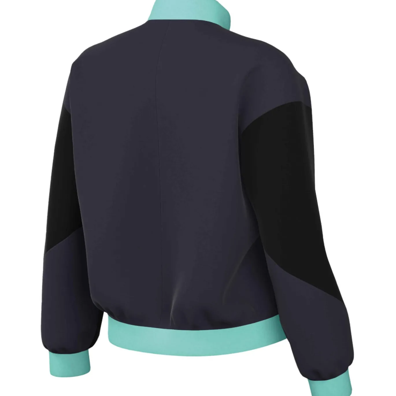 Nike KNVB Scheidsrechters Trainingsjack 2024-2026 Dames Donkerblauw Turquoise