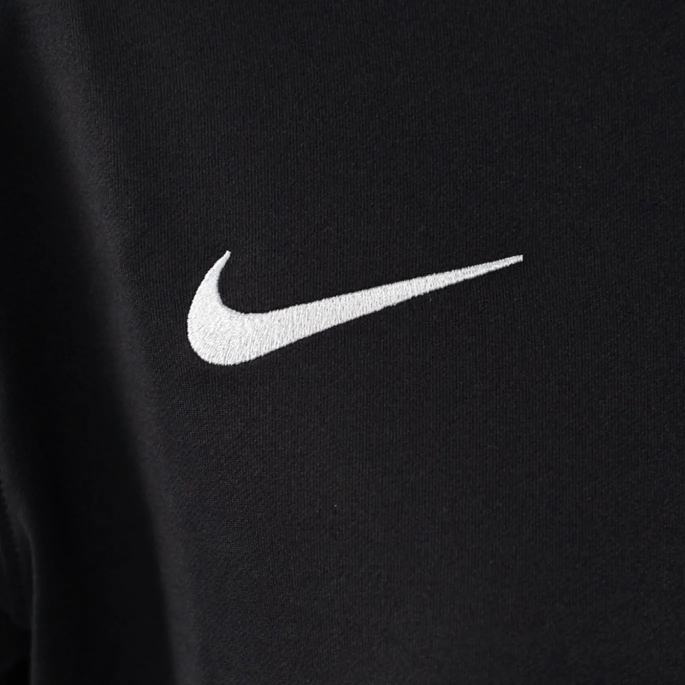 Nike KNVB Scheidsrechters Trainingstrui 1/4-Zip 2026-2028 Dames Zwart Wit