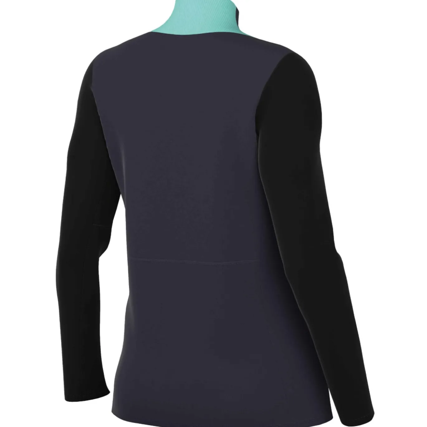 Nike KNVB Scheidsrechters Trainingstrui 1/4-Zip 2024-2026 Dames Donkerblauw Turquoise