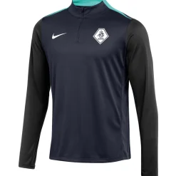 Nike KNVB Scheidsrechters Trainingstrui 1/4-Zip 2024-2026 Donkerblauw Turquoise