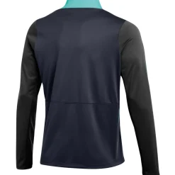 Nike KNVB Scheidsrechters Trainingstrui 1/4-Zip 2024-2026 Donkerblauw Turquoise