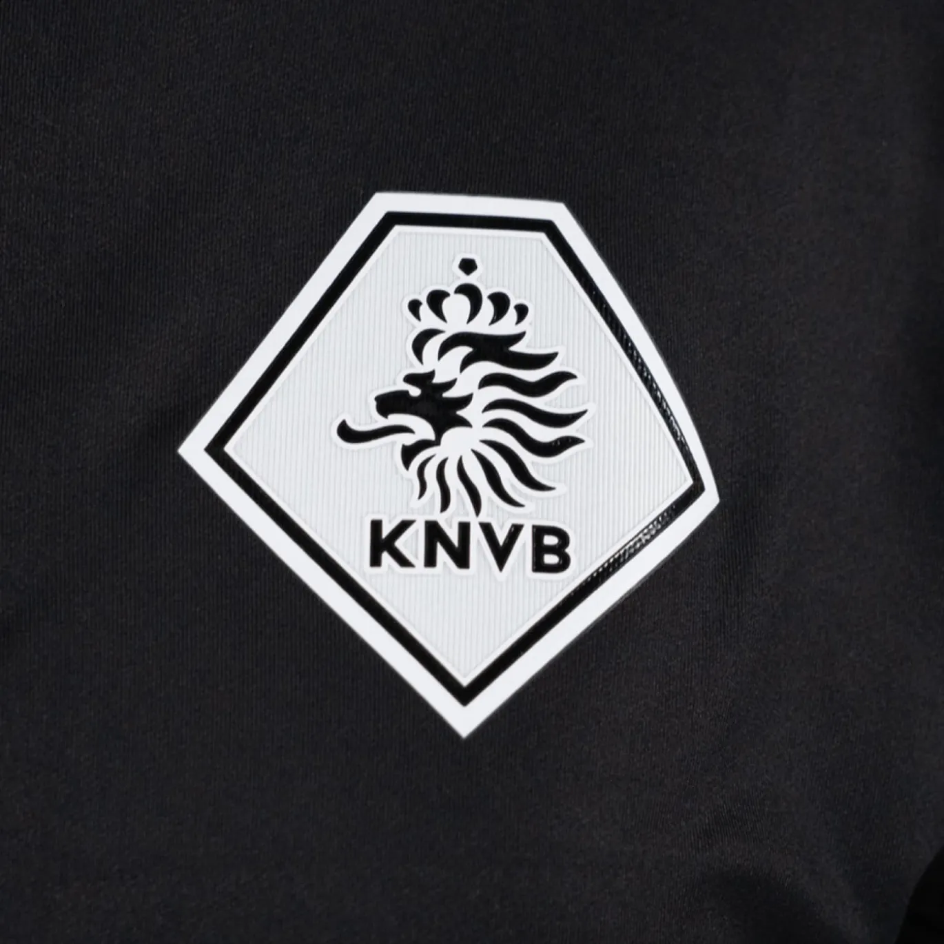 Nike KNVB Scheidsrechters Trainingspak 1/4-Zip 2026-2028 Dames Zwart Wit