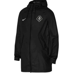 Nike KNVB Staff Regenjas Heren Zwart Wit