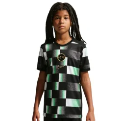 Nike Kylian Mbappé Academy 25 Trainingsset Kids Zwart Grijs Mintgroen Goud